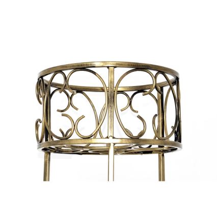 Portafiori 88x28 cm oro