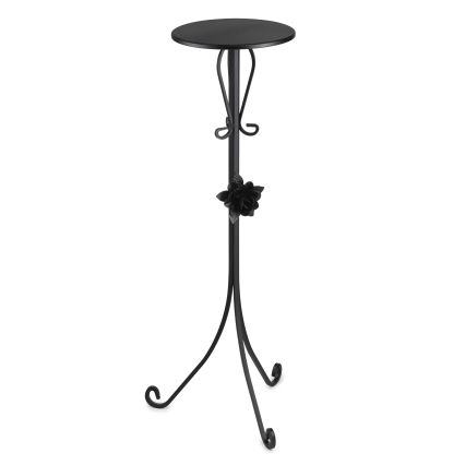 Portafiori 95x39 cm nero