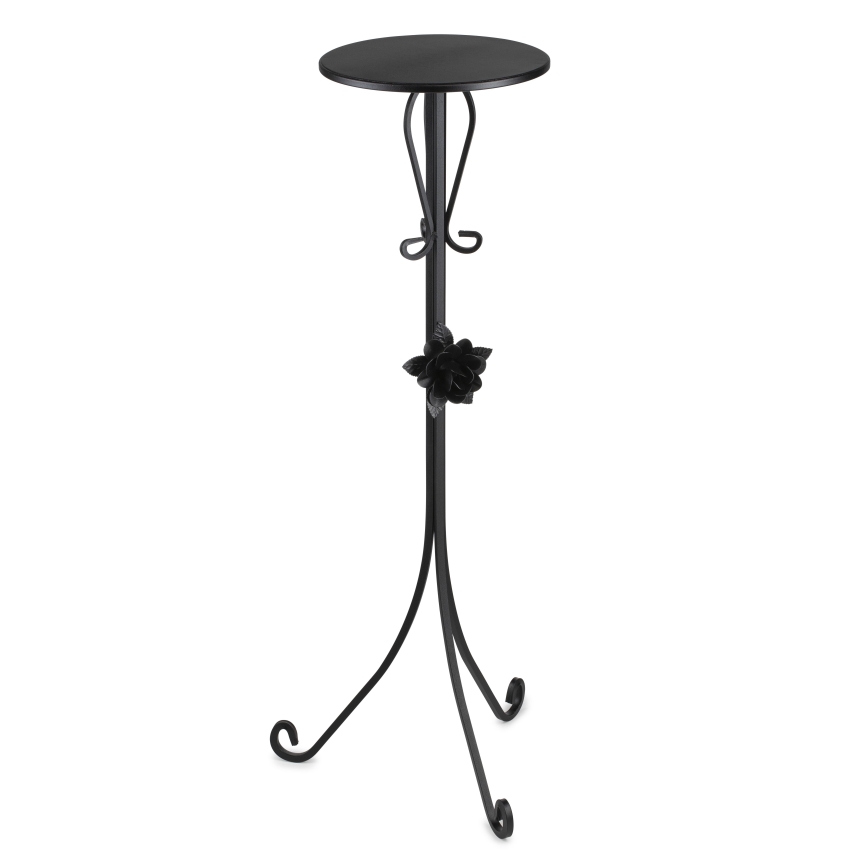 Portafiori 95x39 cm nero
