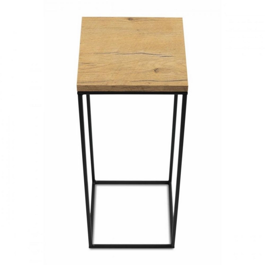 Portafiori BASICLOFT 60x24 nero/marrone