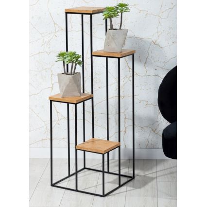 Portafiori KASKADA 70x34 nero/marrone