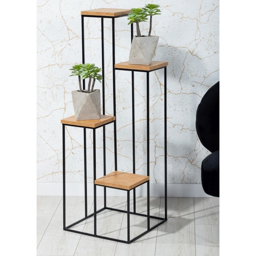 Portafiori KASKADA 70x34 nero/marrone