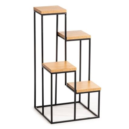 Portafiori KASKADA 70x34 nero/marrone