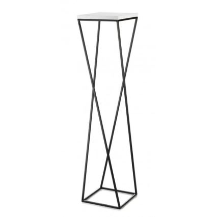 Portafiori LOFT 100x24 cm nero/bianco