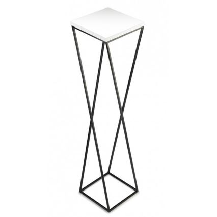 Portafiori LOFT 100x24 cm nero/bianco