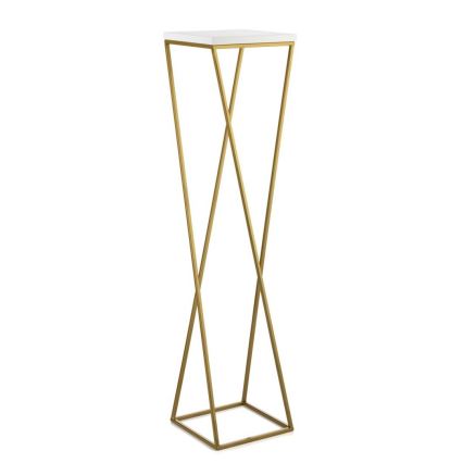 Portafiori LOFT 100x24 cm oro/bianco