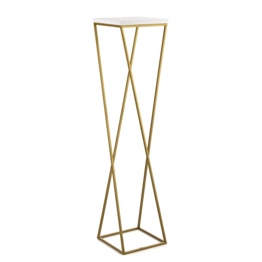 Portafiori LOFT 100x24 cm oro/bianco