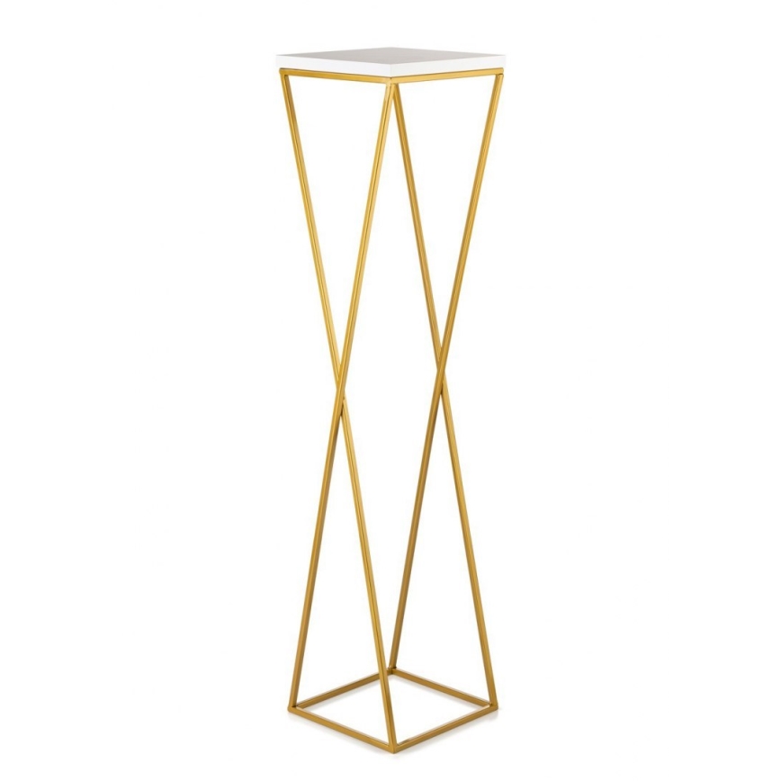 Portafiori LOFT 100x24 cm oro/bianco