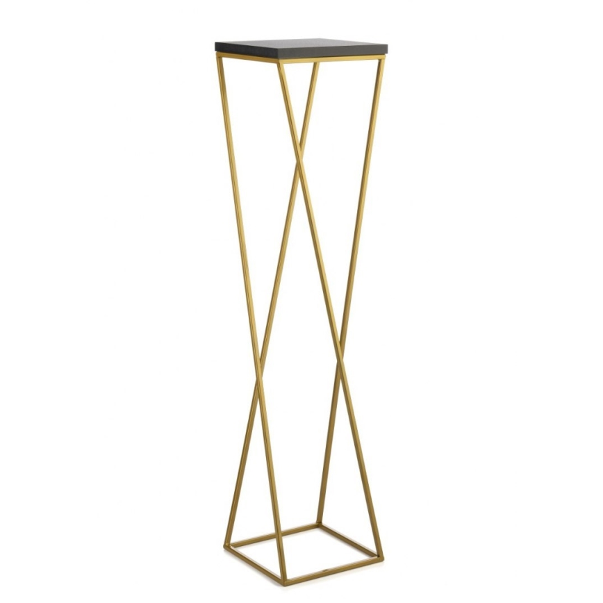 Portafiori LOFT 100x24 cm oro/nero