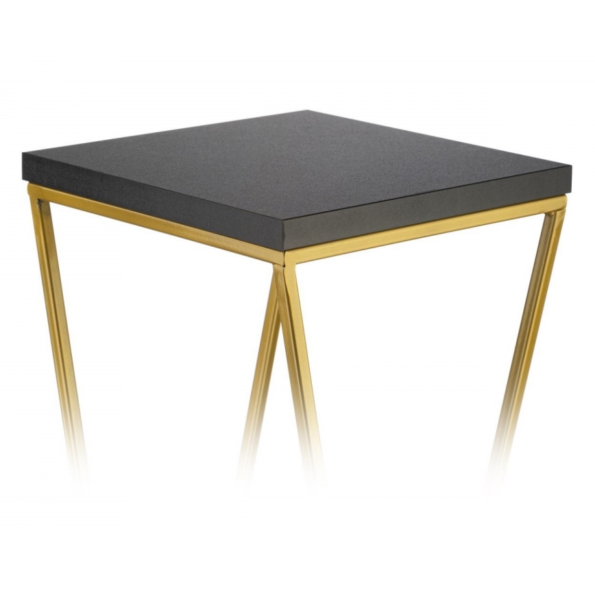 Portafiori LOFT 100x24 cm oro/nero
