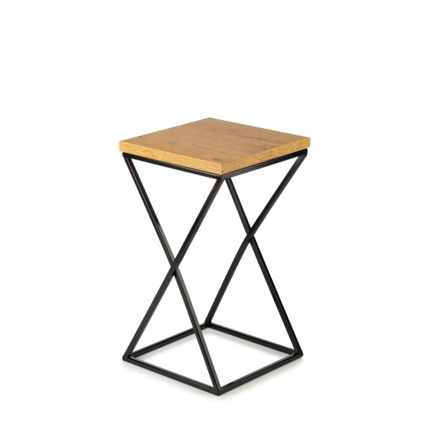 Portafiori LOFT 40x24 cm nero/marrone