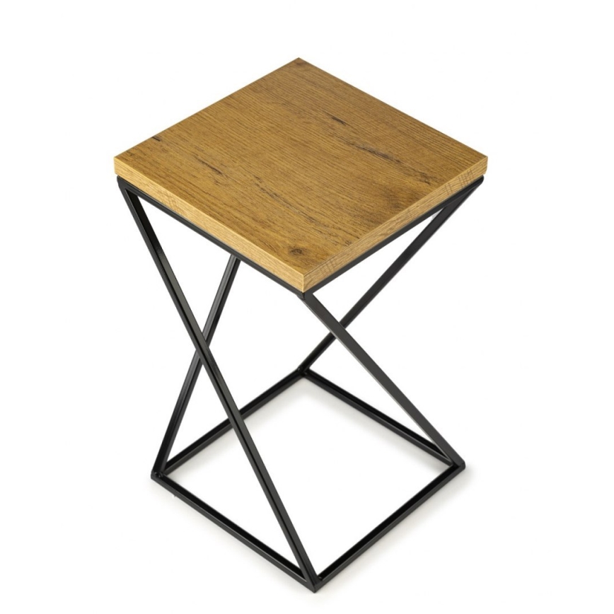 Portafiori LOFT 40x24 cm nero/marrone