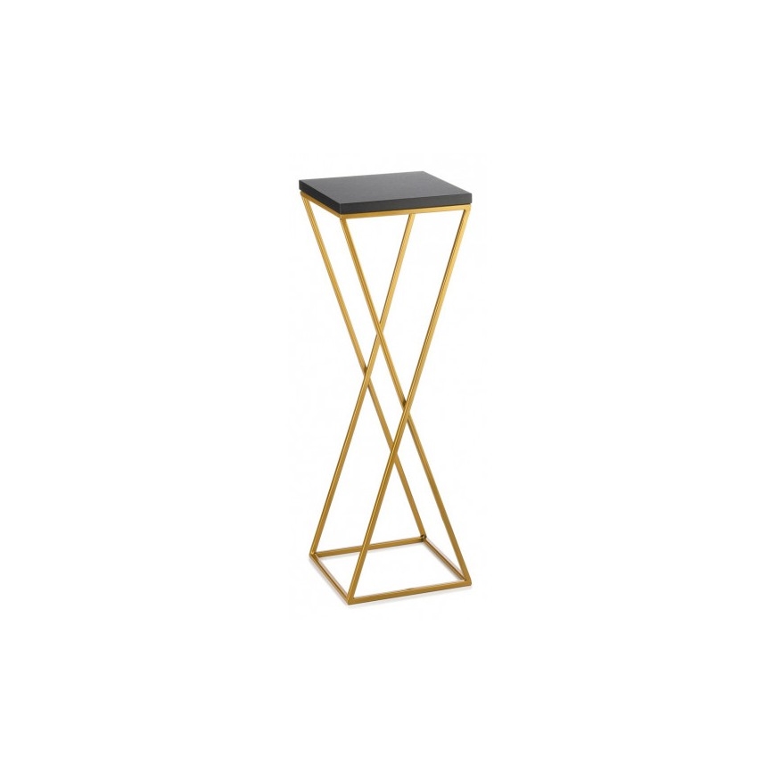 Portafiori LOFT 70x24 cm oro/nero