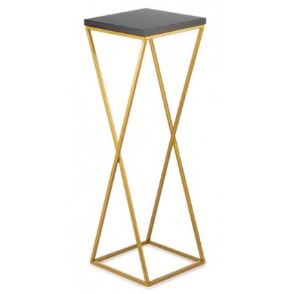 Portafiori LOFT 70x24 cm oro/nero