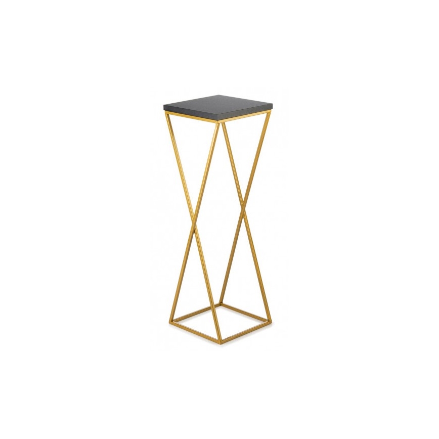 Portafiori LOFT 70x24 cm oro/nero