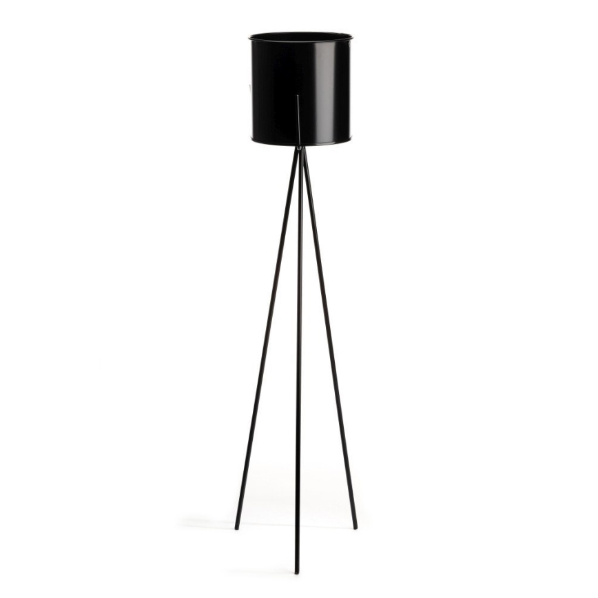Portafiori TRIPOD 110x25 cm nero
