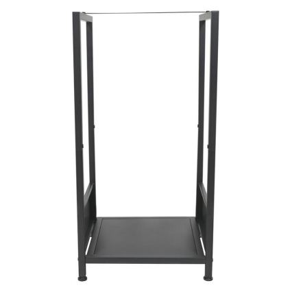 Portalegna 39x35x76 cm nero