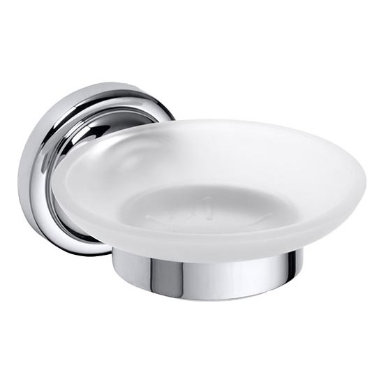 Portasapone 11x6,5 cm, argento