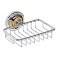 Portasapone 14x6,5 cm argento/oro