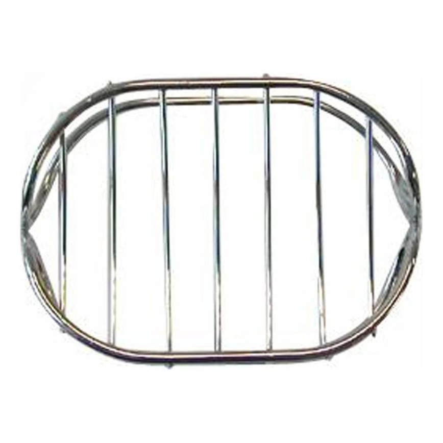 Portasapone in filo 8,4x10,7 cm cromo lucido