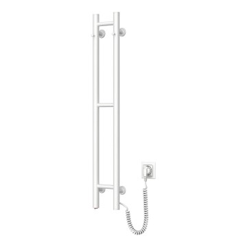 Portasciugamani elettrico SILOUETTE 187W/230V 101,1 cm IP44 bianco destra arrotondato