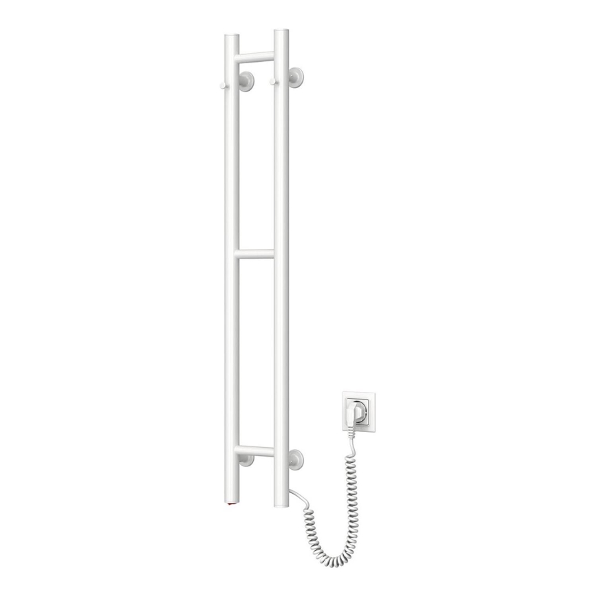 Portasciugamani elettrico SILOUETTE 187W/230V 101,1 cm IP44 bianco destra arrotondato
