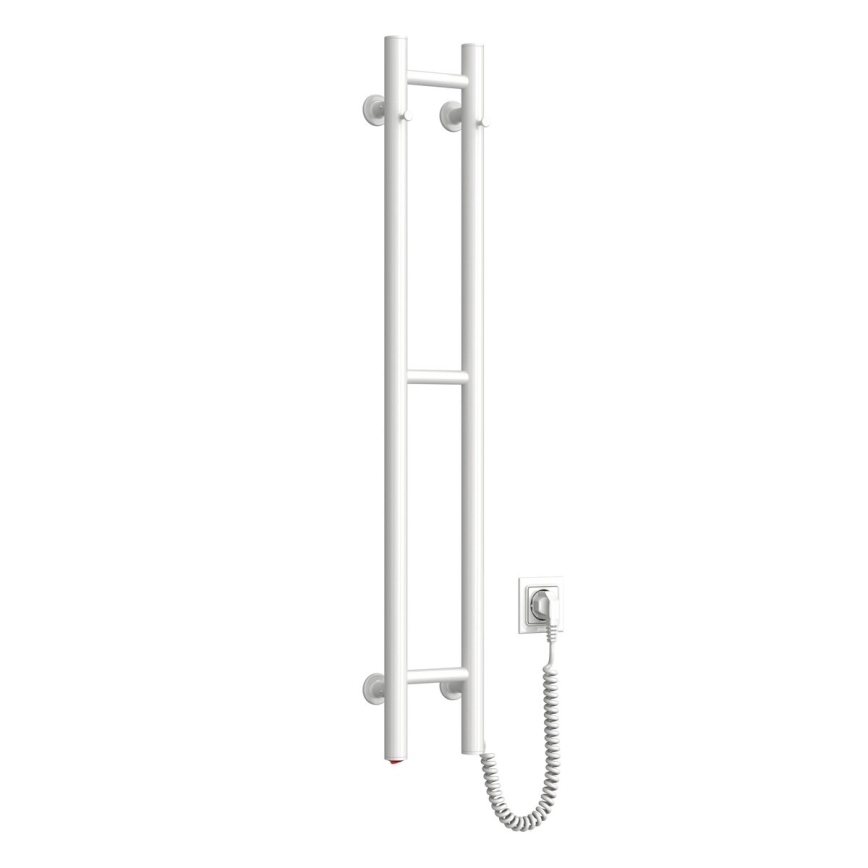 Portasciugamani elettrico SILOUETTE 187W/230V 101,1 cm IP44 bianco destra arrotondato