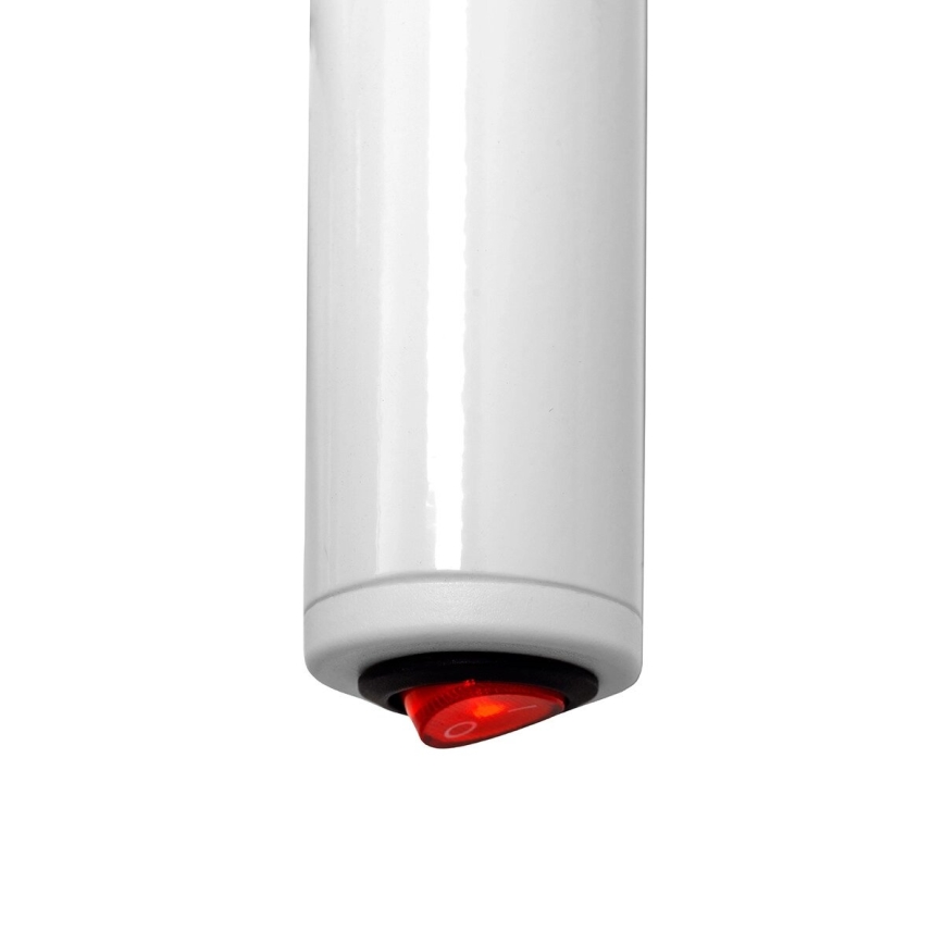 Portasciugamani elettrico SILOUETTE 187W/230V 101,1 cm IP44 bianco destra arrotondato
