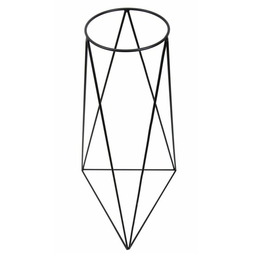 Portavasi TRIANGL 90x50 cm nero