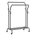 Porte-manteau mobile LINEA noir