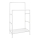 Porte-manteau sur pied LINEA blanc