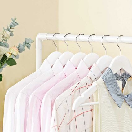 Porte-manteau sur pied LINEA blanc