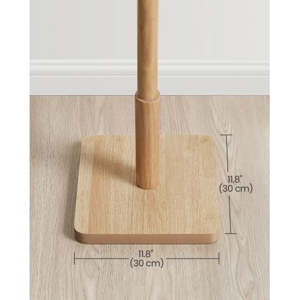 Porte-manteau sur pied LINEA marron