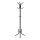 Porte-manteau sur pied LINEA, noir