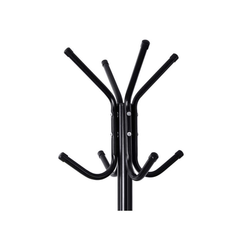 Porte-manteau sur pied LINEA, noir
