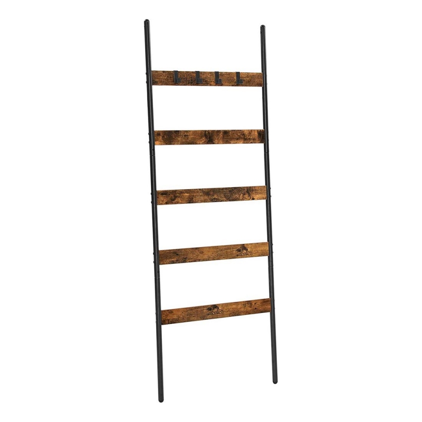 Porte-manteau sur pied NAVARO, marron/noir