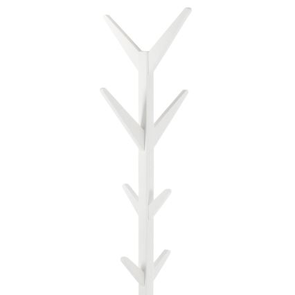 Porte-manteau sur pied VINS 178x42 cm blanc