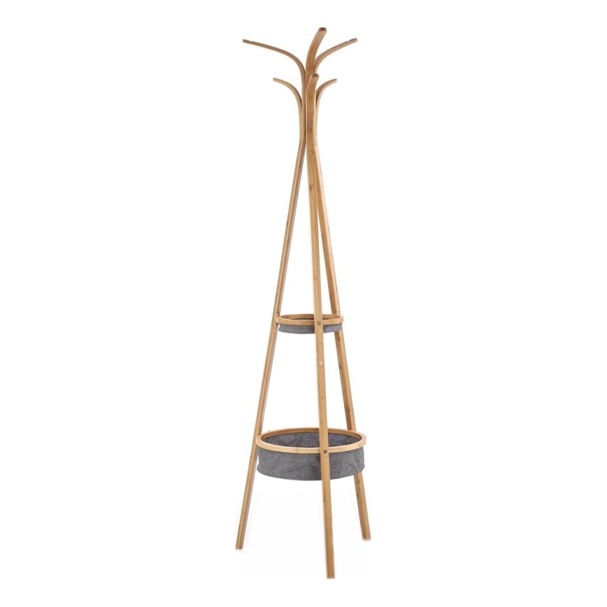 Porte-manteaux 177x52 cm marron