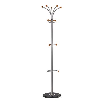 Porte-manteaux 180x38 cm chrome mat