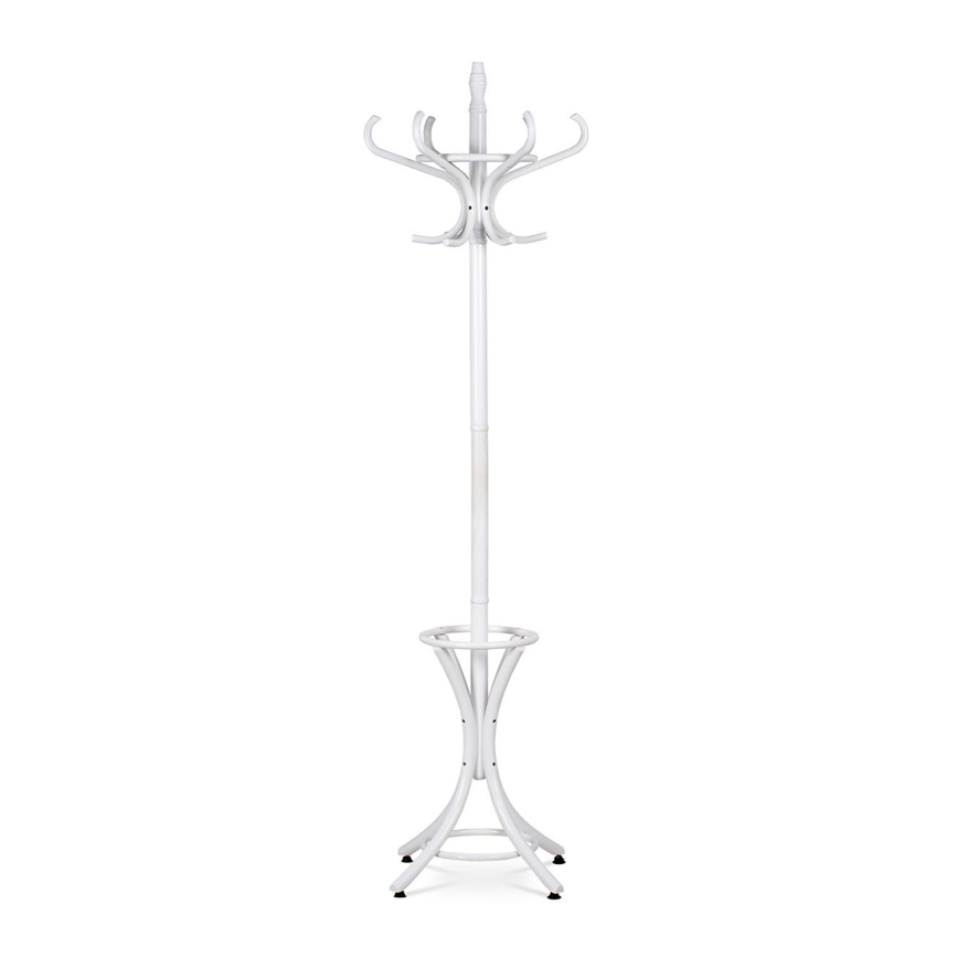 Porte-manteaux 188 x 49 cm blanc