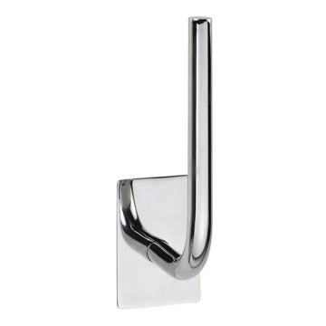 Porte-papier 4,5x18 cm inox/argenté