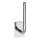 Porte-papier 4,5x18 cm inox/argenté