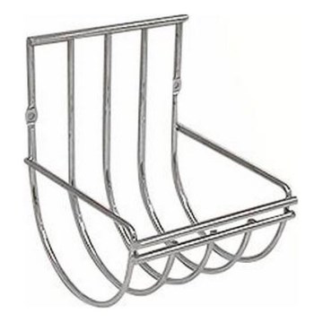 Porte-papier toilette 12x12,5 cm chrome brillant