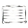 Porte-savon en fil métallique 9x11,9 cm chrome brillant