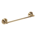 Porte-serviettes 36,5x6,5 cm, finition bronze