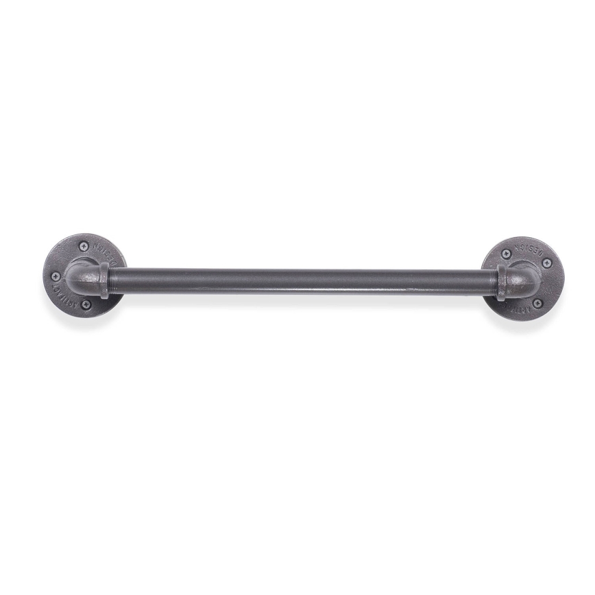 Porte-serviettes BORURAF 7x47 cm gris