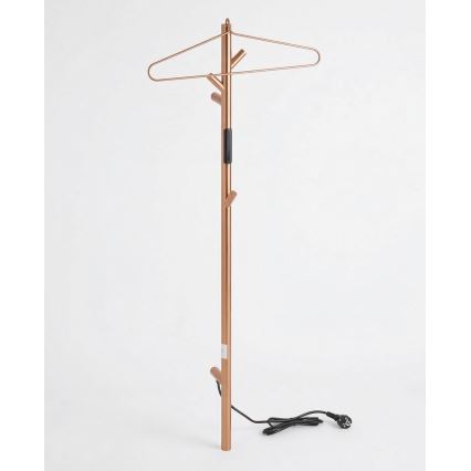 Porte-serviettes cuivré pour sèche-serviettes électrique 45 x 12,2 cm