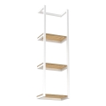 Porte-serviettes mural 78x23 cm blanc