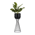 Pot de fleurs en métal LOFT 56x20 cm noir