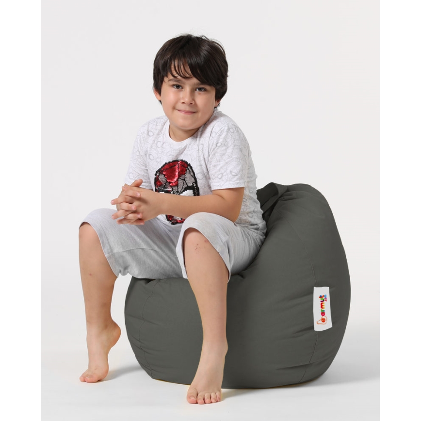 Pouf 60x60 cm grigio